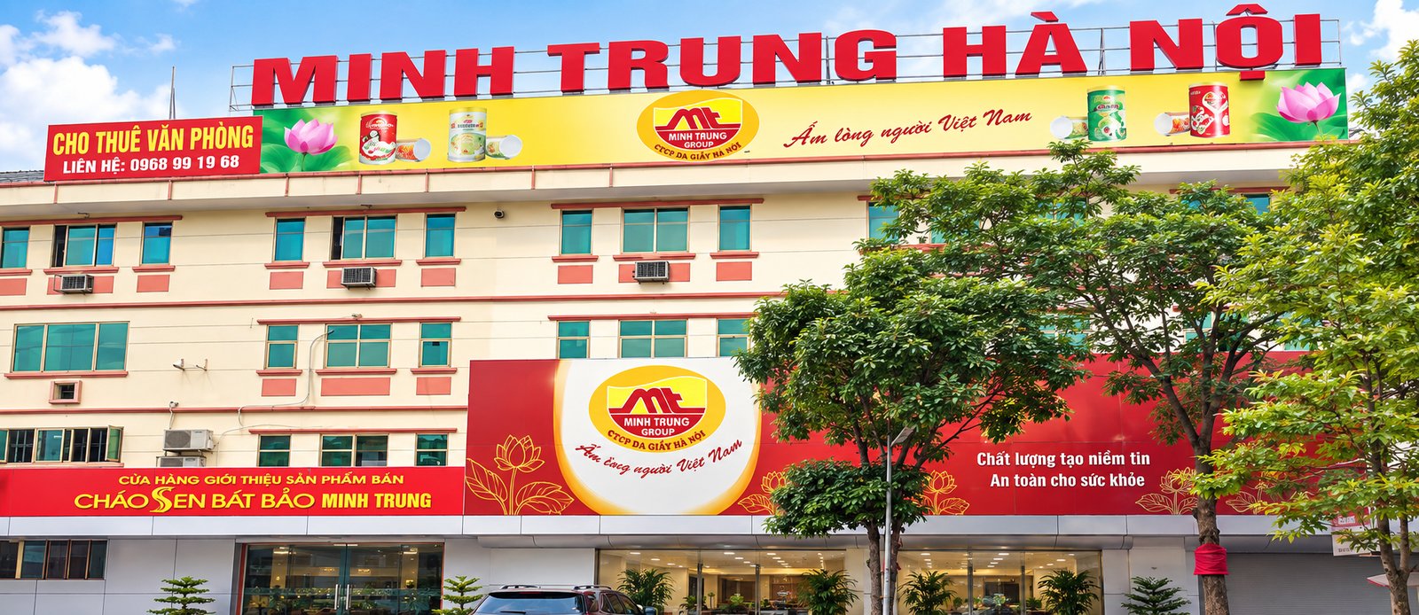 Cho thuê văn phòng tại Hà Nội cho Công ty Đại An