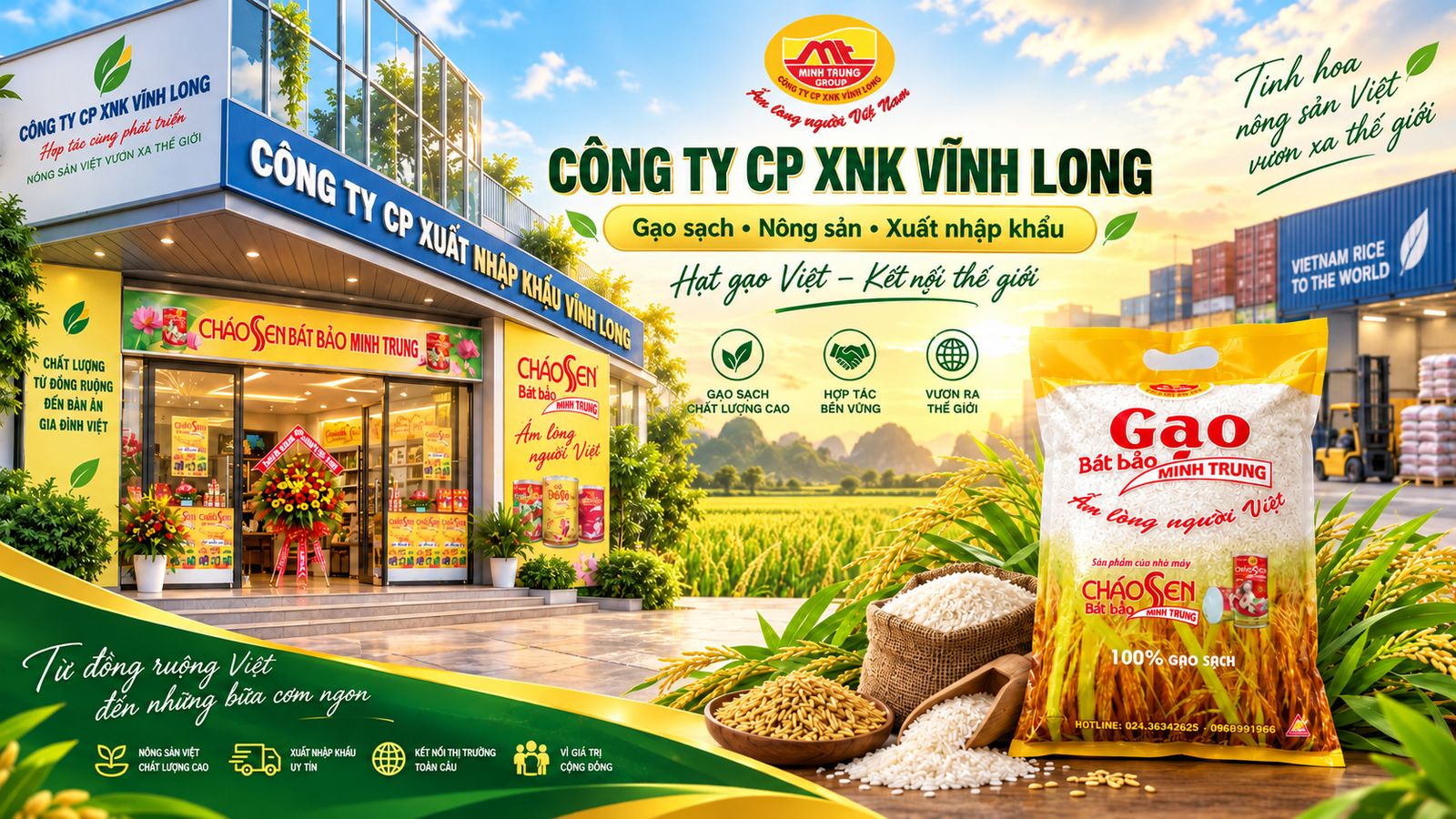 Cho thuê kho hàng nước giải khát tại Vĩnh Long