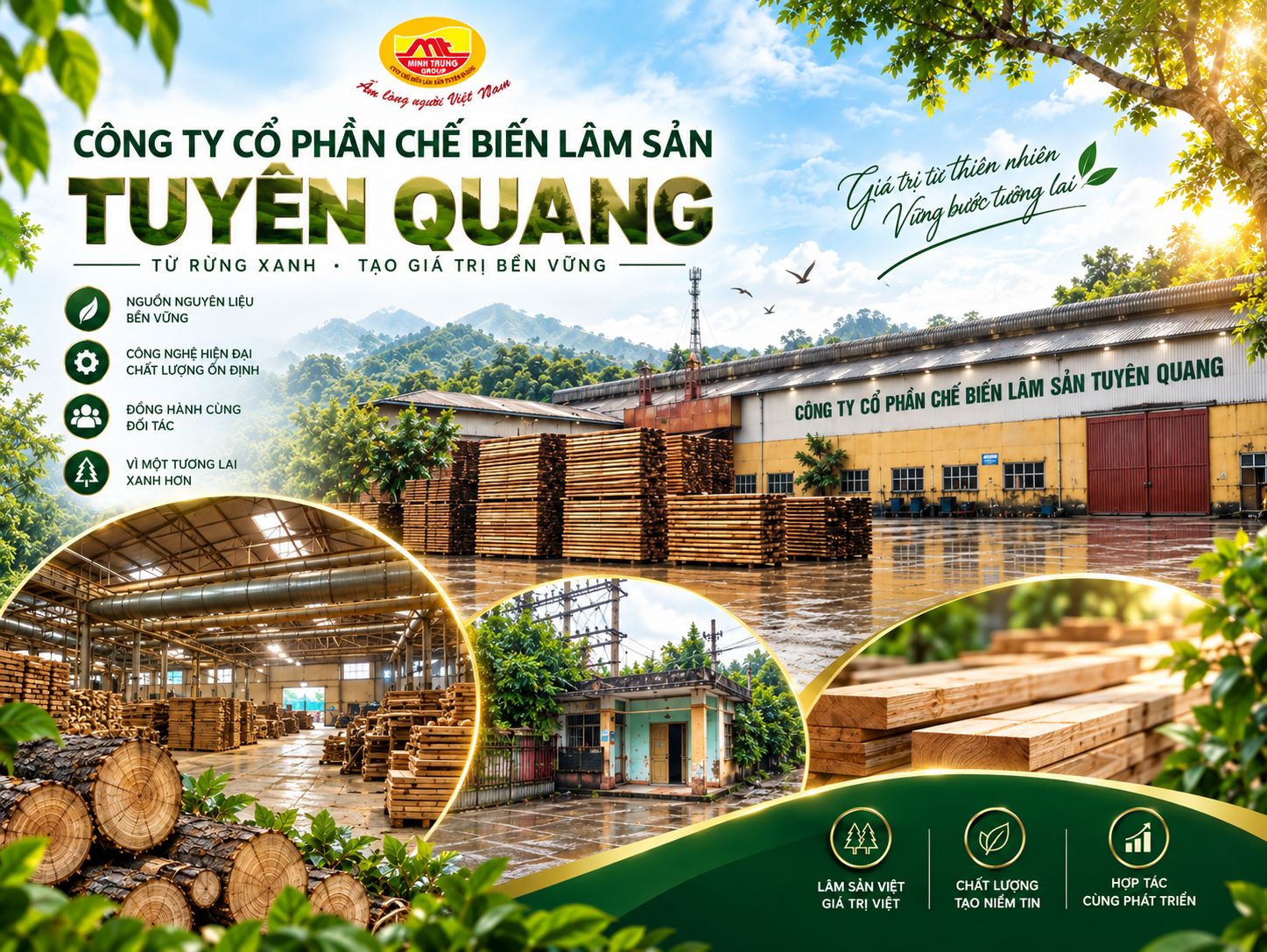 Cho thuê kho bánh kẹo tại Tuyên Quang cho Công ty Hương Toàn